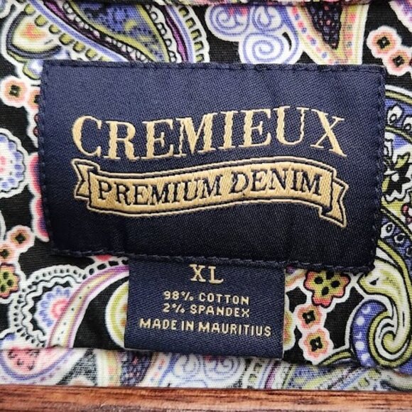 Cremieux Men's Short Sleeve Button-Down Shirt Size XL - Picture 5 of 5